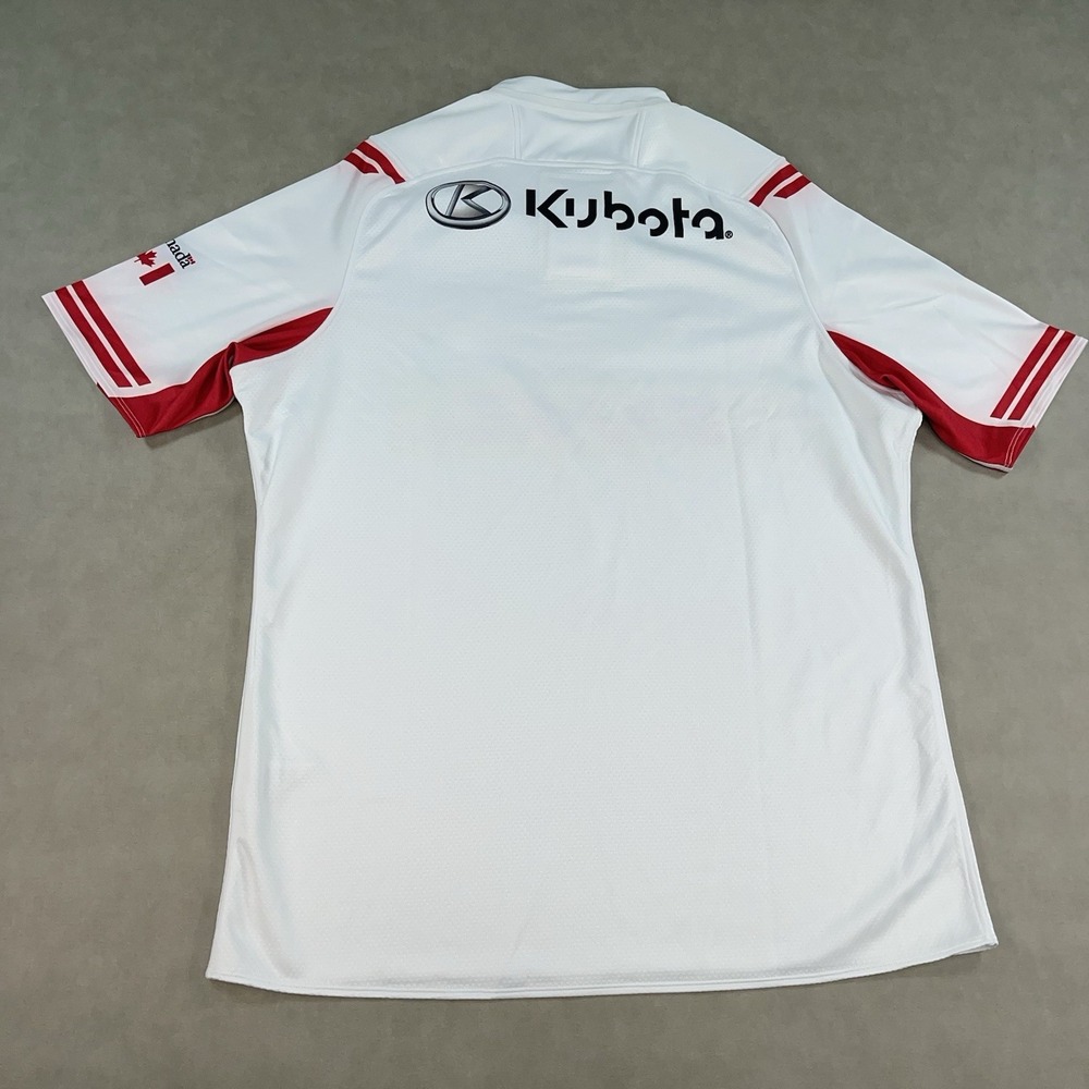 Canterbury Rugby Canada National Team Jersey Mens 3XL White Maple Leaf DHL - Picture 2 of 15